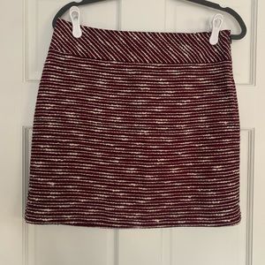 Loft tweed skirt